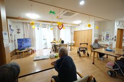 共有スペースの日常風景