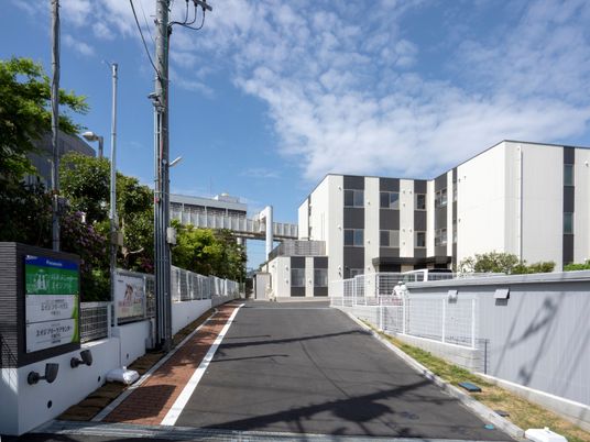 清潔な外観の建物