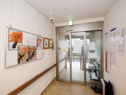 エントランスの風景