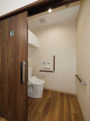 清潔感のあるトイレ空間