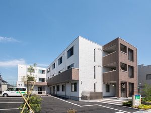清潔感ある建物の外観