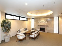 快適なラウンジの空間