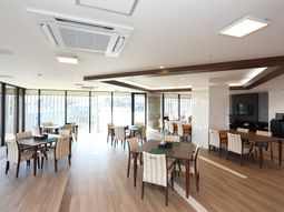 開放的なリビングスペース