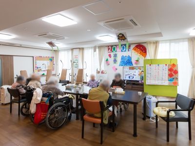 利用者が集う共有スペース