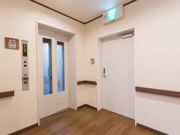 清潔感のある廊下