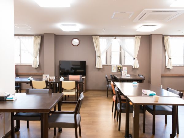 快適な食堂の様子