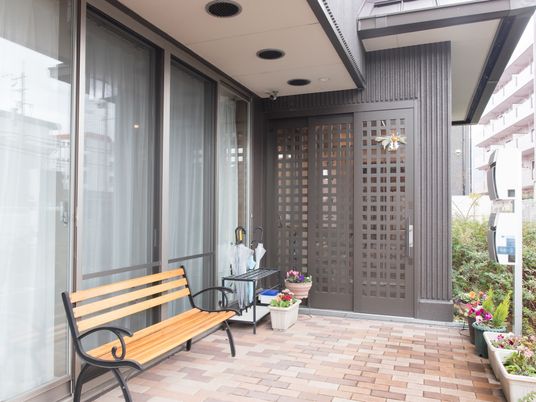 居心地の良いエントランス