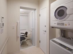 洗濯機と浴室の設備