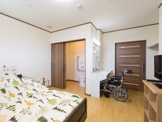 明るい独立した居室