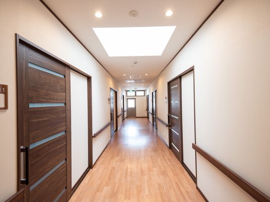 清潔感のある廊下