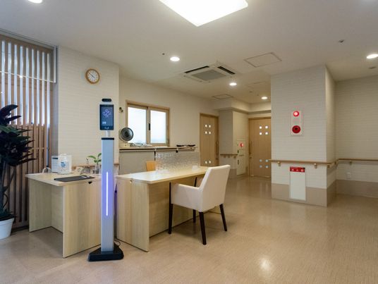 温もりのある応接スペース