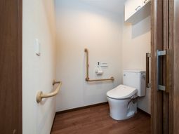 バリアフリーな洗面所