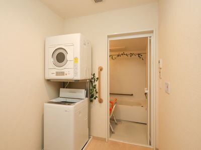 洗濯機と浴室の設備