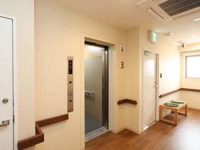 清潔感のある廊下
