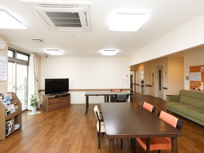 共用スペースの快適な室内