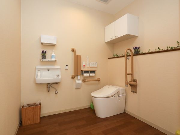 清潔感のあるトイレ空間