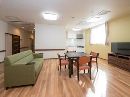 共有スペースの清潔な室内