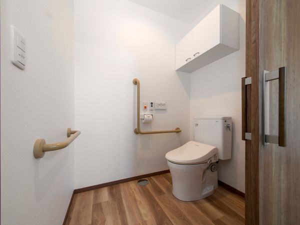 清潔なトイレの様子