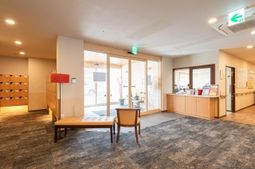 和やかな雰囲気のロビー