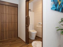 清潔なトイレ空間