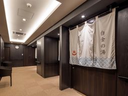 廊下の和風のれん