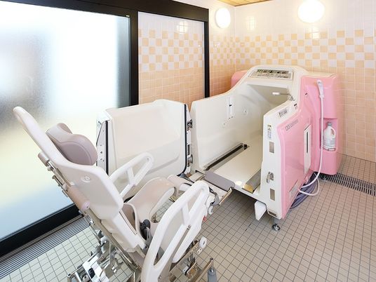 バリアフリー設計浴室