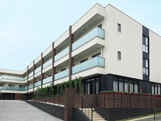 清潔感のある施設外観