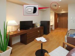 居室内部の明るい空間