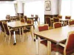 明るい食堂テーブルセット