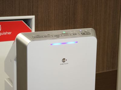 清浄機と消火器