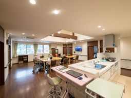 共有スペースでの日常風景