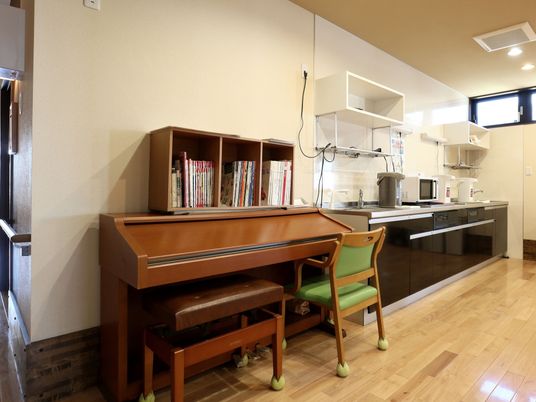 共有空間の一角