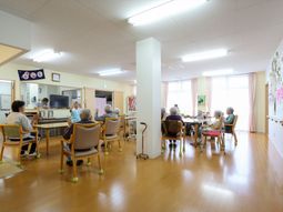 居心地の良い食堂の様子