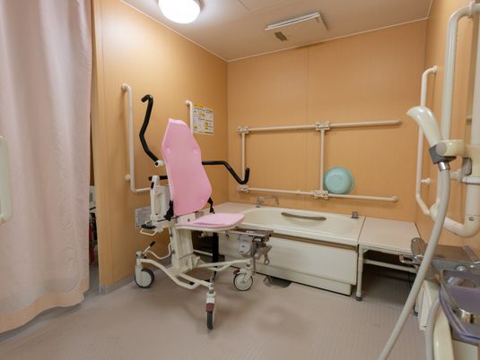 設備が整った浴室