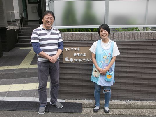 満足げなスタッフたち