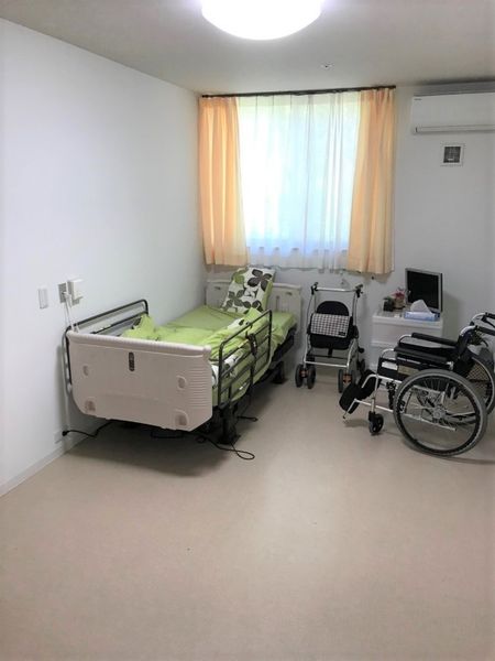 清潔な居室の一角