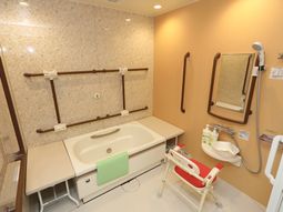 バリアフリーの洗面台