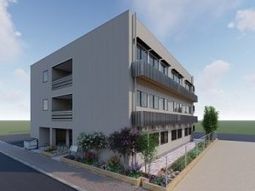 現代的な外観の建物