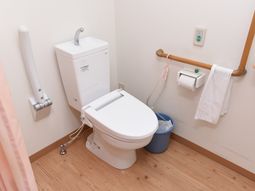 バリアフリートイレの一角