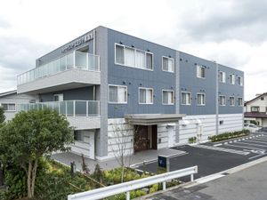 清潔感のある建物の外観