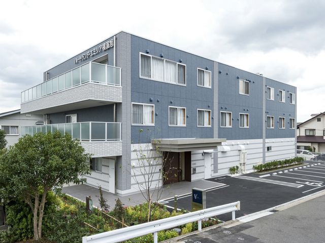 清潔感のある建物の外観