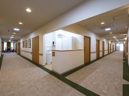 清潔な廊下の様子