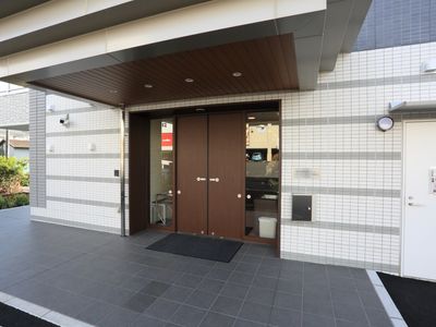 清潔なエントランス