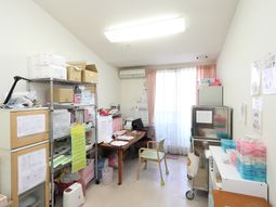 事務室の日常風景