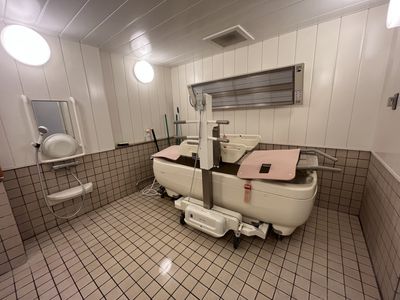 整備された清潔な浴室