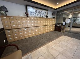 整理されたエントランス風景