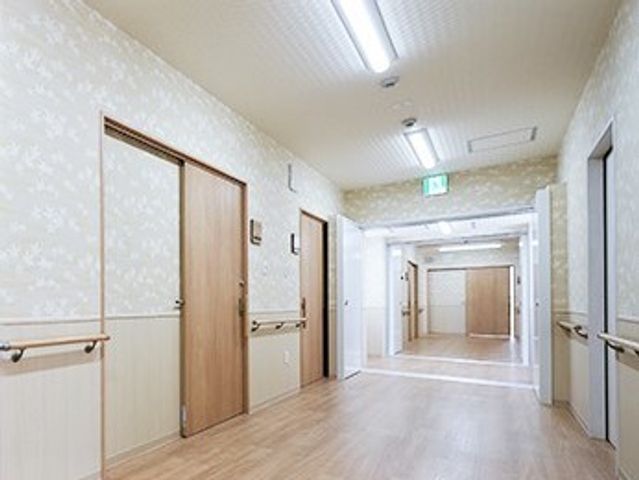 清潔感のある廊下
