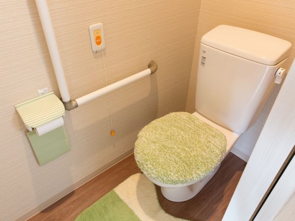 清潔感のあるトイレ空間