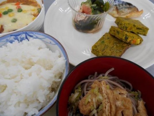 バランス良い手作り料理