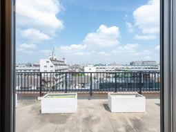 開放感ある居室からの眺望